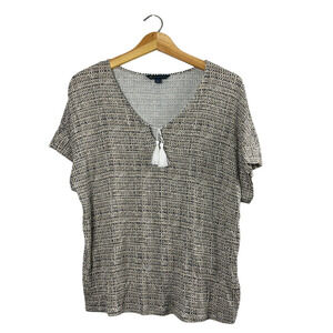 Women's Brooks Brothers Short Sleeve Blouse M